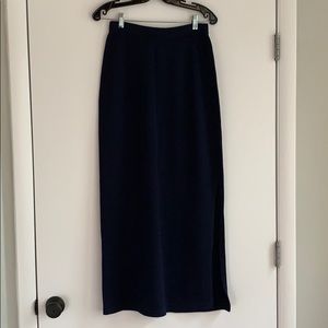St John Evening navy skirt size 8